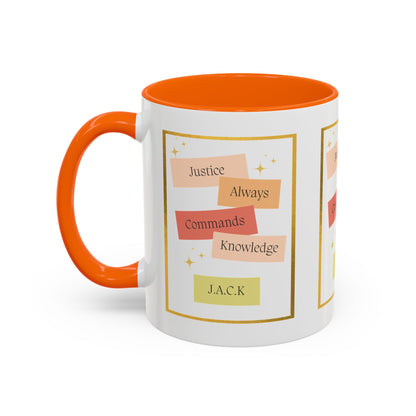 Personalized Inspirational Accent Coffee Mug