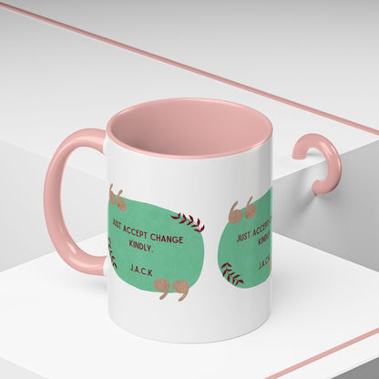 Personalized Note Box Accent Coffee Mug