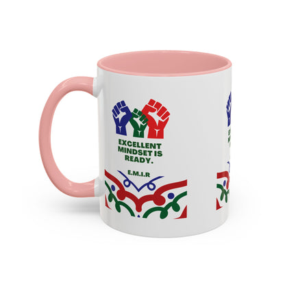 Personalized Initial Victory Accent Coffee Mug