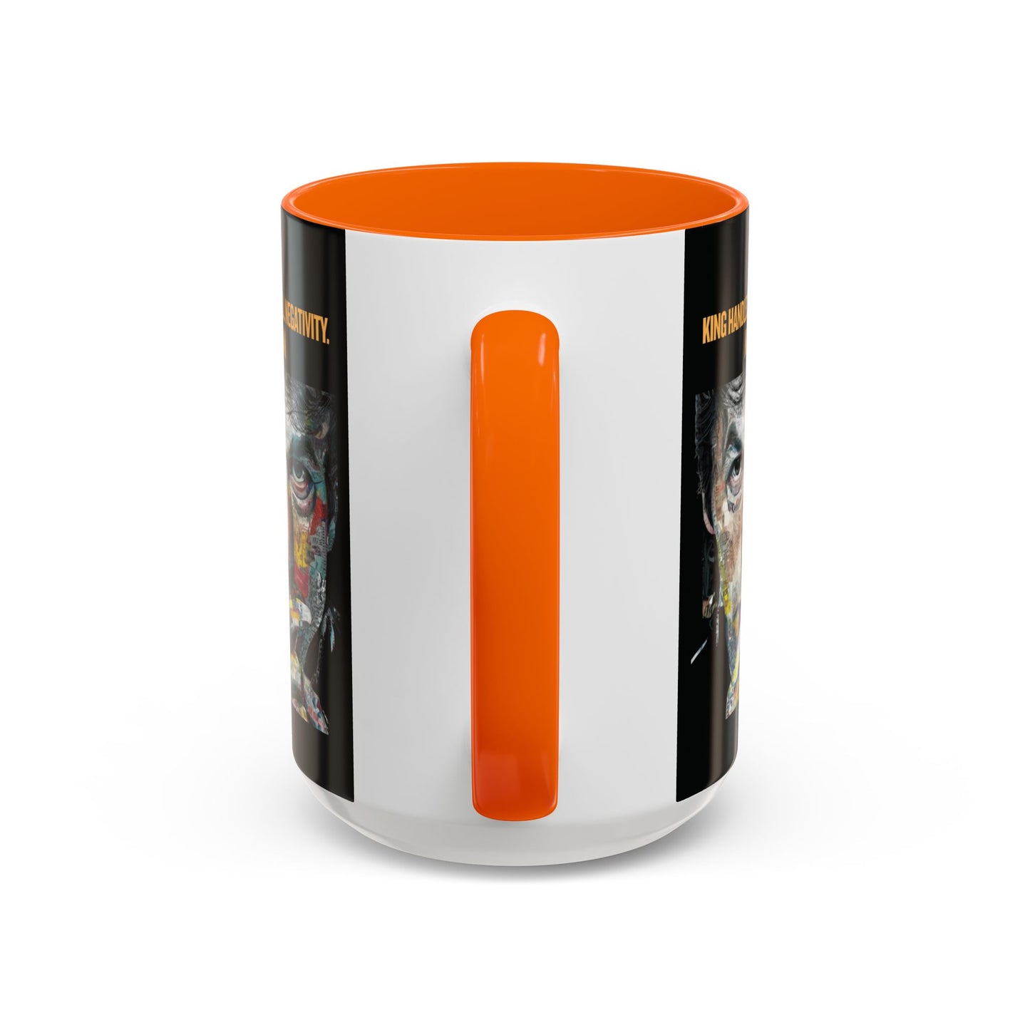 Personalized Initial Khan Accent Coffee Mug