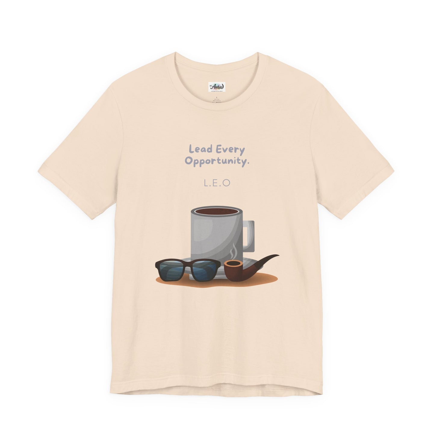 Personalized Coffee & Sunglasses Graphic Tee