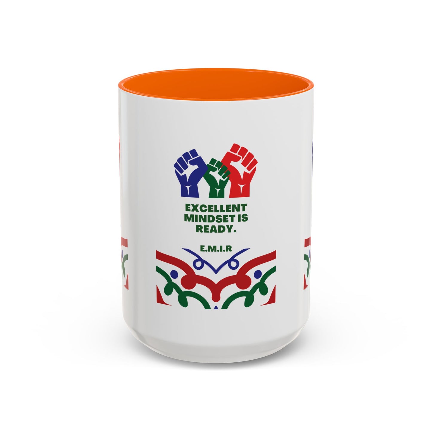 Personalized Initial Victory Accent Coffee Mug