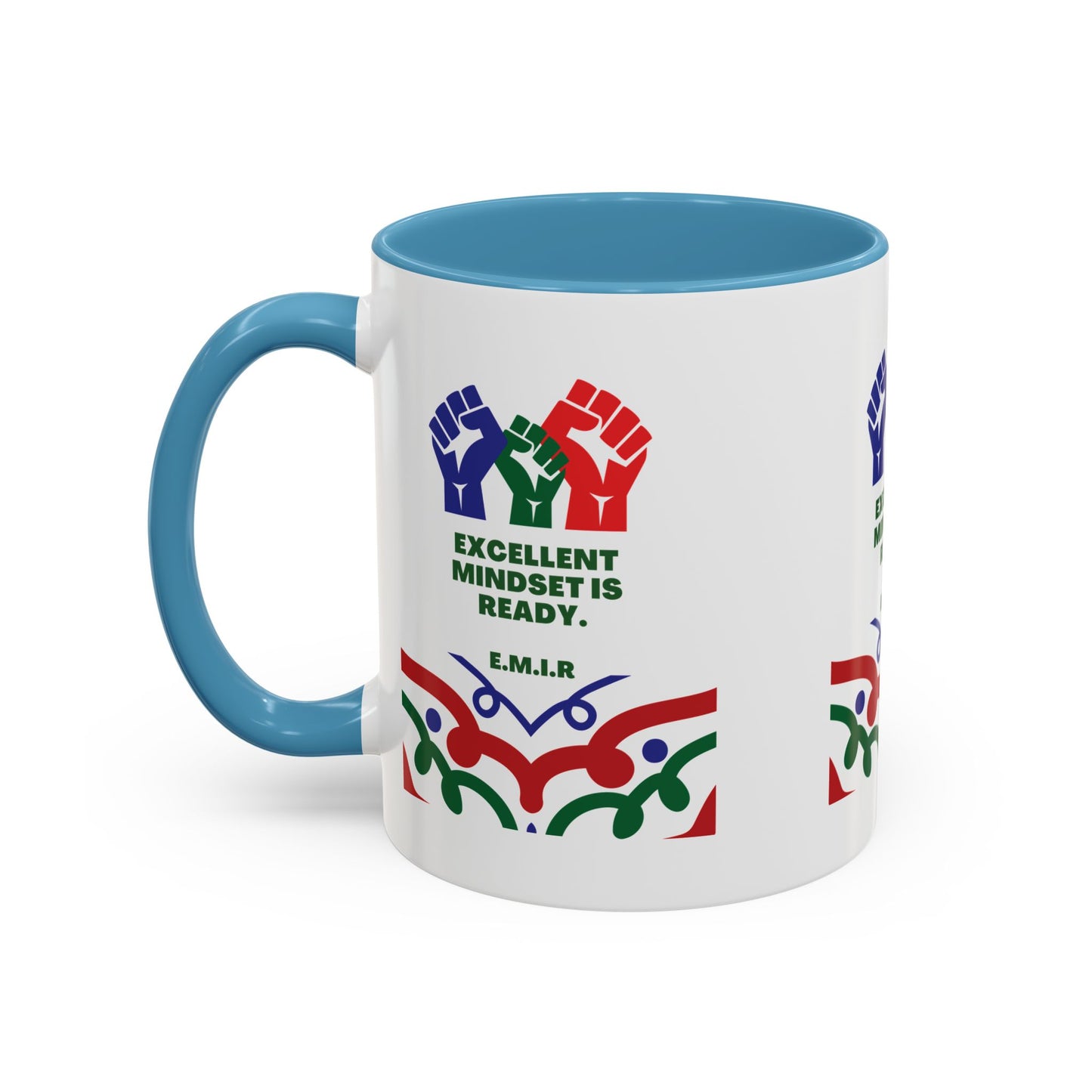 Personalized Initial Victory Accent Coffee Mug