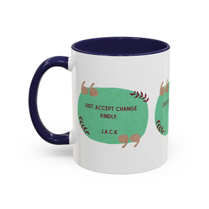 Personalized Note Box Accent Coffee Mug
