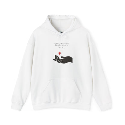 Personalized Hand and Gem Hooded Sweatshirt