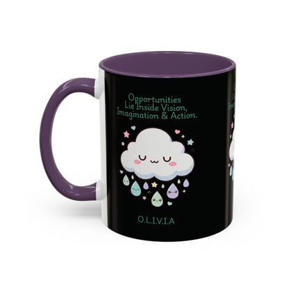 Personalized Cloud Dripping Coffee Mug