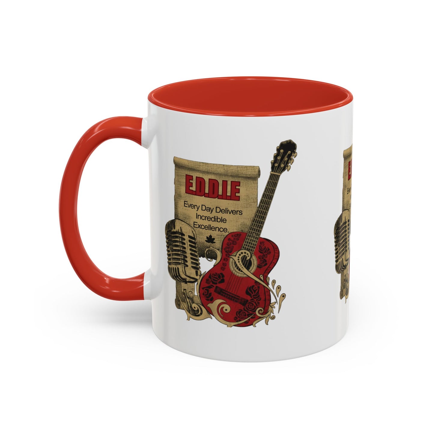 Personalized Guitar Accent Coffee Mug