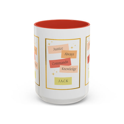 Personalized Inspirational Accent Coffee Mug