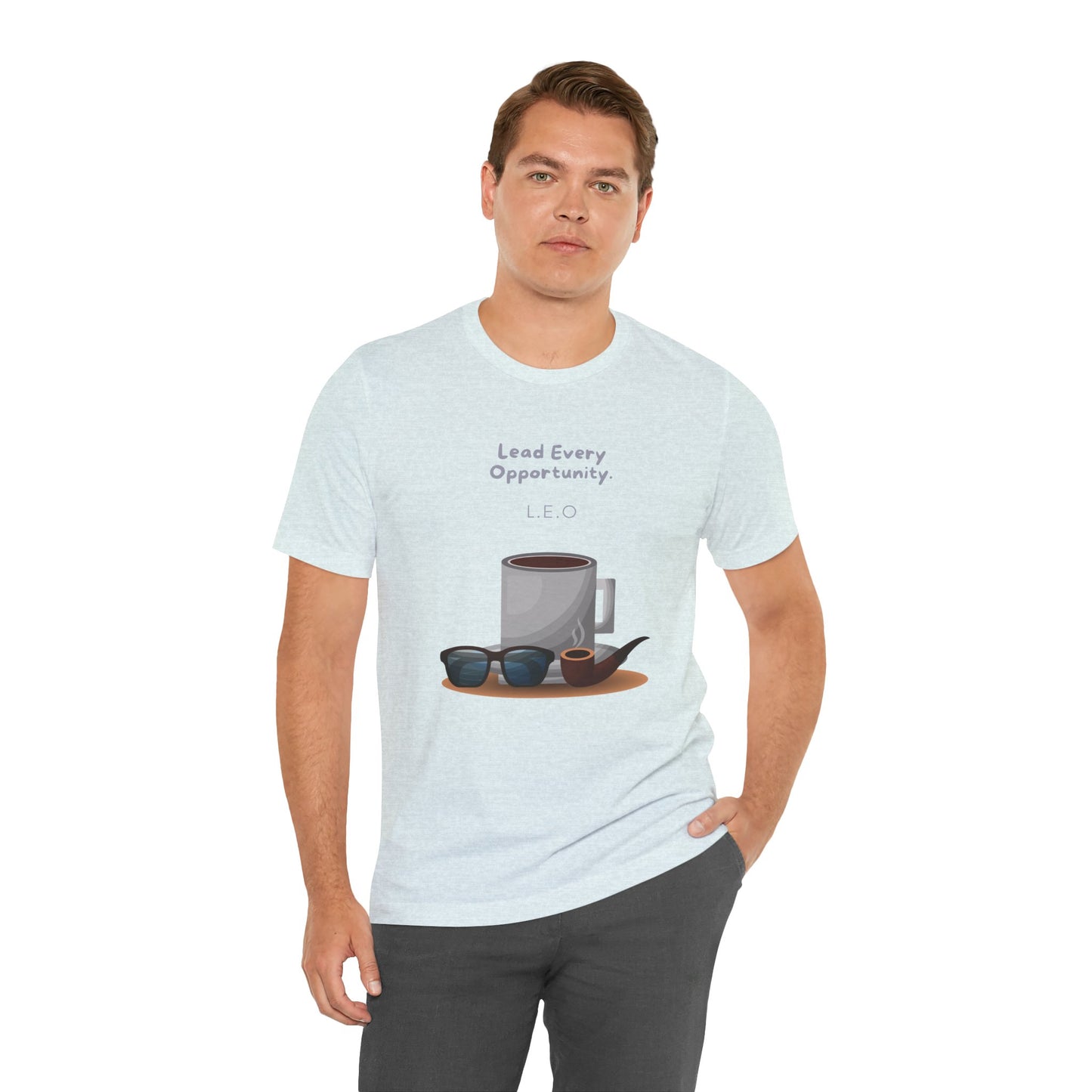 Personalized Coffee & Sunglasses Graphic Tee