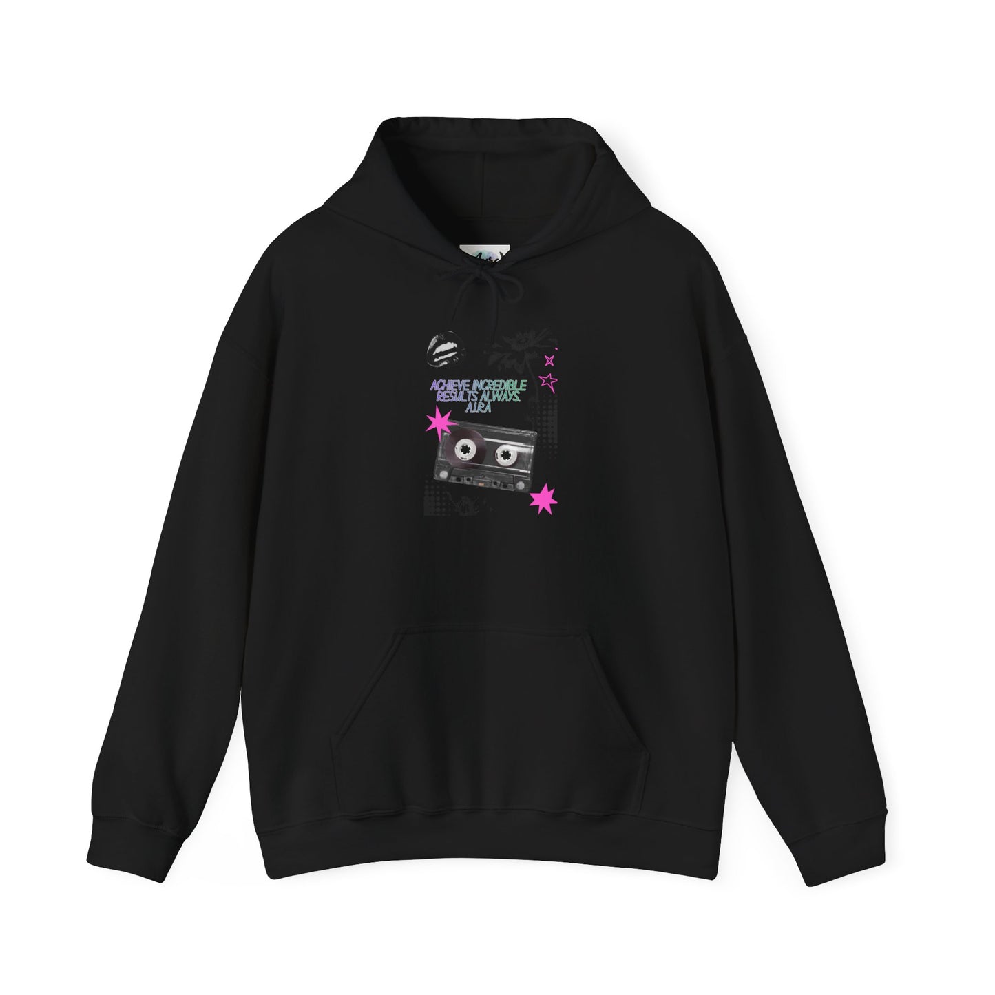Personalized Cassette Vibes Hooded Sweatshirt