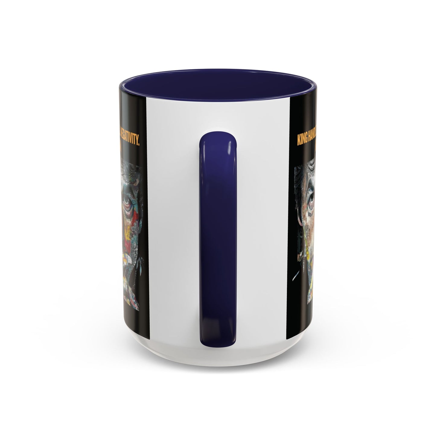 Personalized Initial Khan Accent Coffee Mug