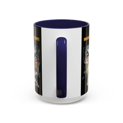 Personalized Initial Khan Accent Coffee Mug