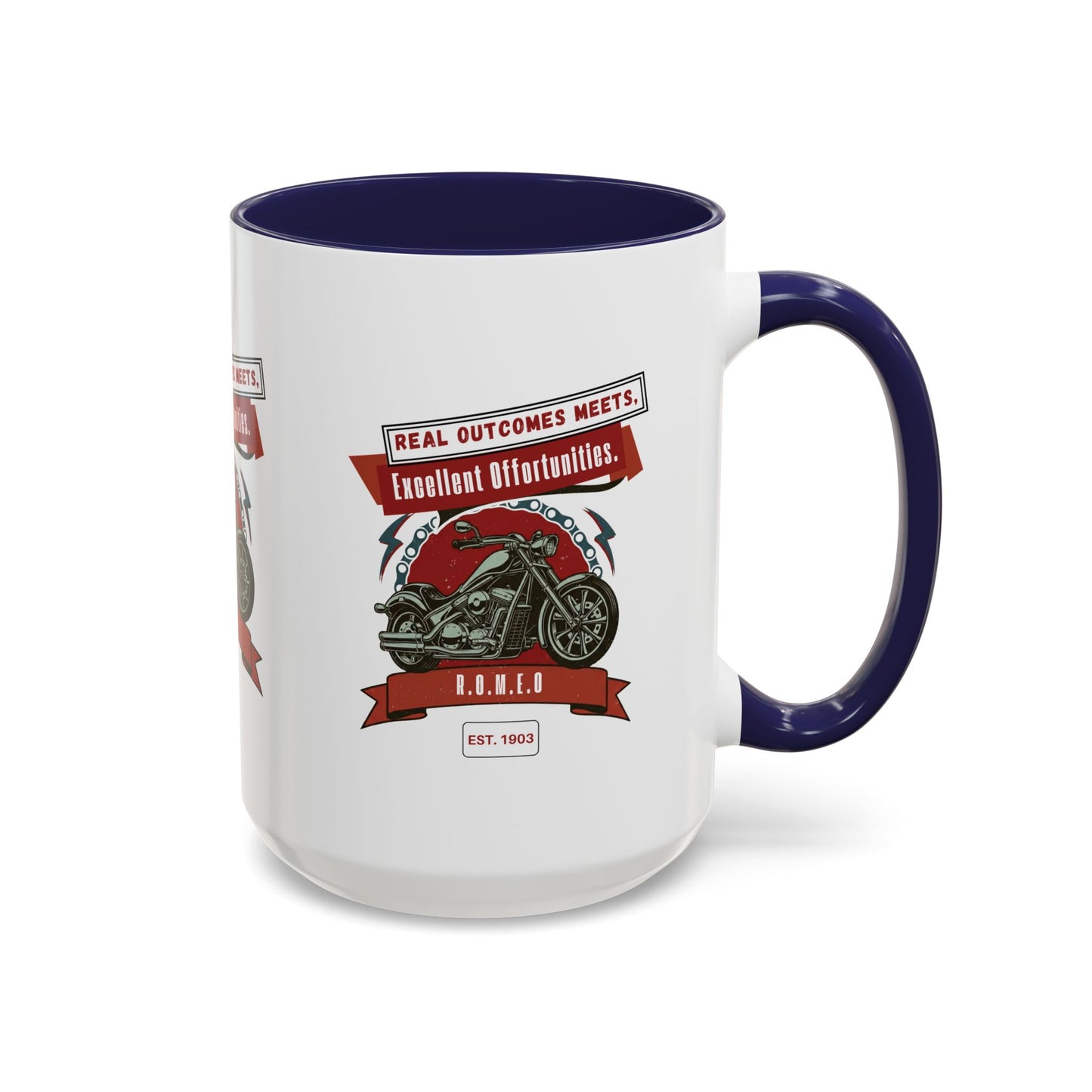 Personalized Motorcycle Accent Coffee Mug