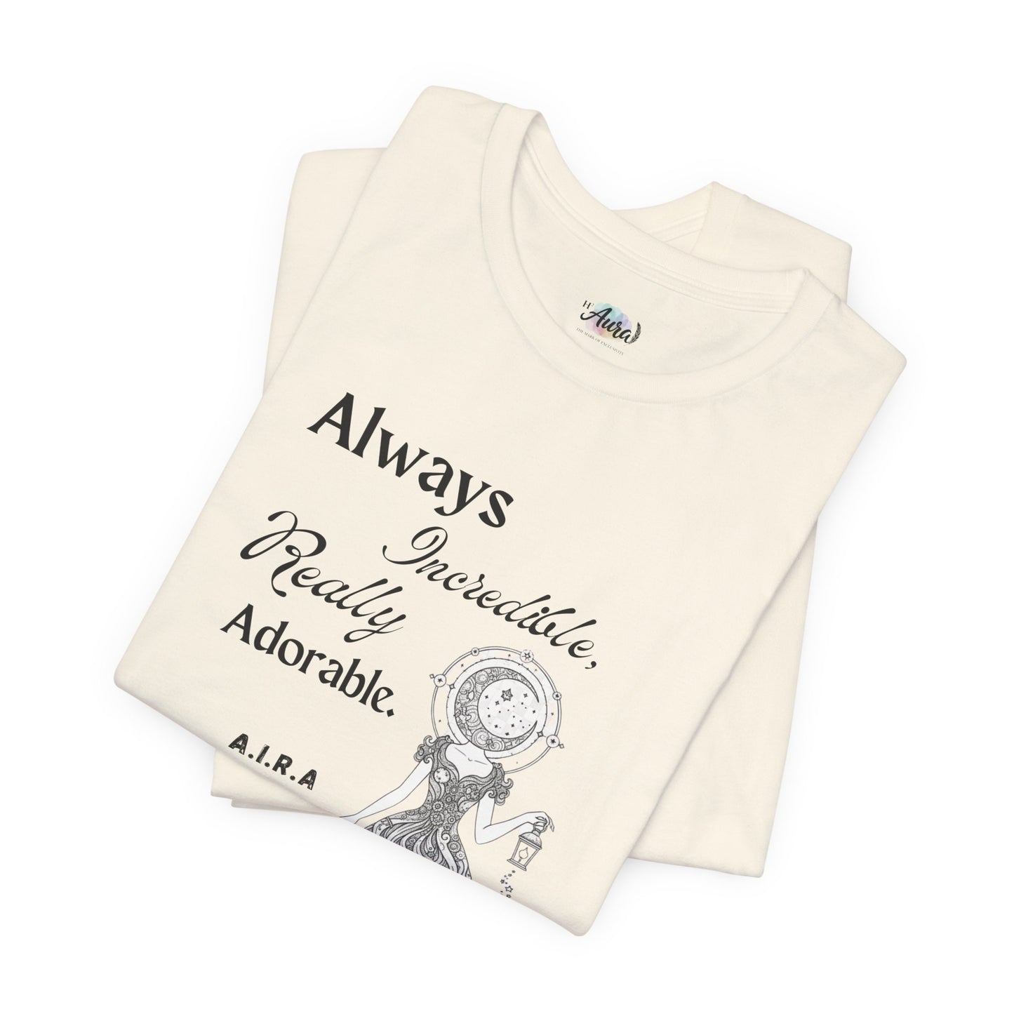Personalized Cute Illustration black and white Graphic Tee