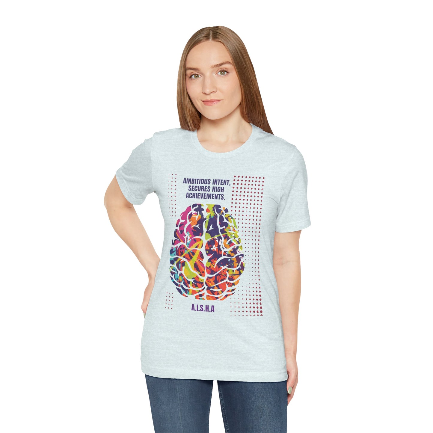 Personalized Motivational Brain Graphic Tee