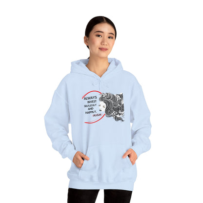 Personalized Inspirational Girl Hooded Sweatshirt