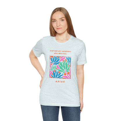 Personalized Floral Empowerment Tee