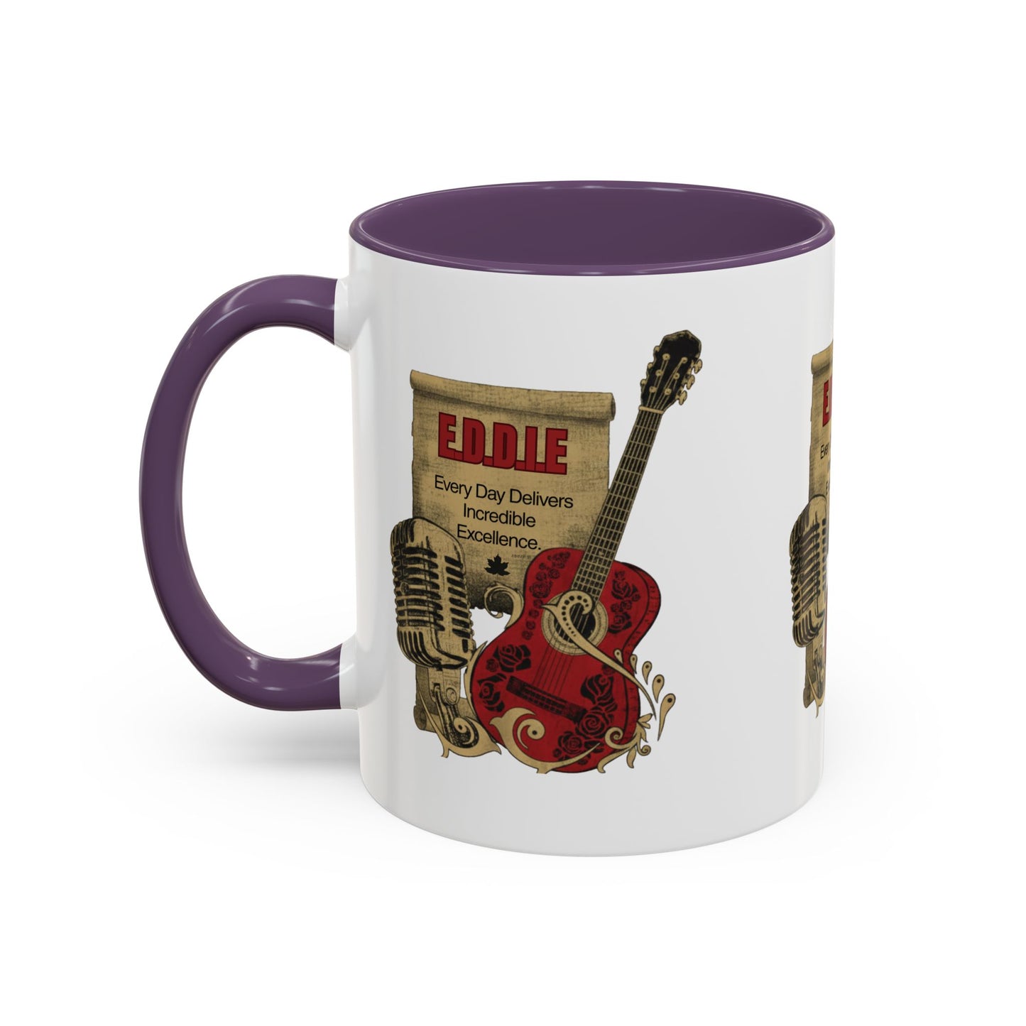 Personalized Guitar Accent Coffee Mug