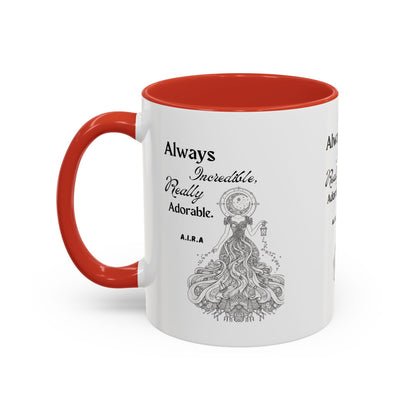 Personalized Girl With Light Accent Coffee Mug