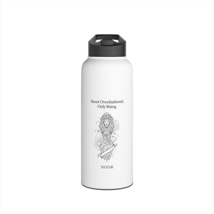 Personalized Initial Quote Girl Lion Stainless Steel Water Bottle