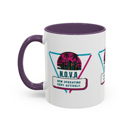 Personalized Building View Accent Coffee Mug