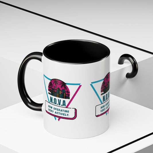 H2 Aura personalized ceramic mug featuring a custom name initial quote and artistic portrait. A unique, high-quality gift that turns a name into a one-of-a-kind statement for daily use.