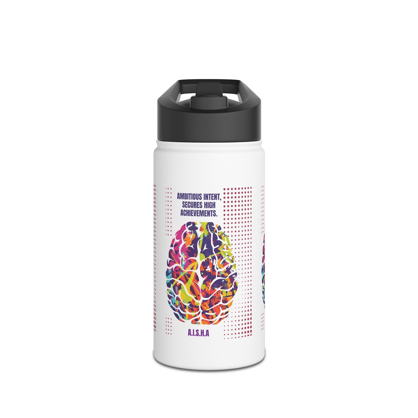 The perfect personalized gift for birthdays or gyms. Custom H2 Aura water bottles with unique initial designs. Durable, BPA-free, and vacuum insulated.