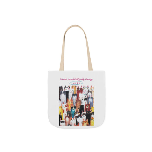 Aesthetic canvas tote bag with custom acrostic name art. Durable, eco-friendly reusable cotton bag featuring a personalized initial quote and minimalist design for sustainable everyday fashion.