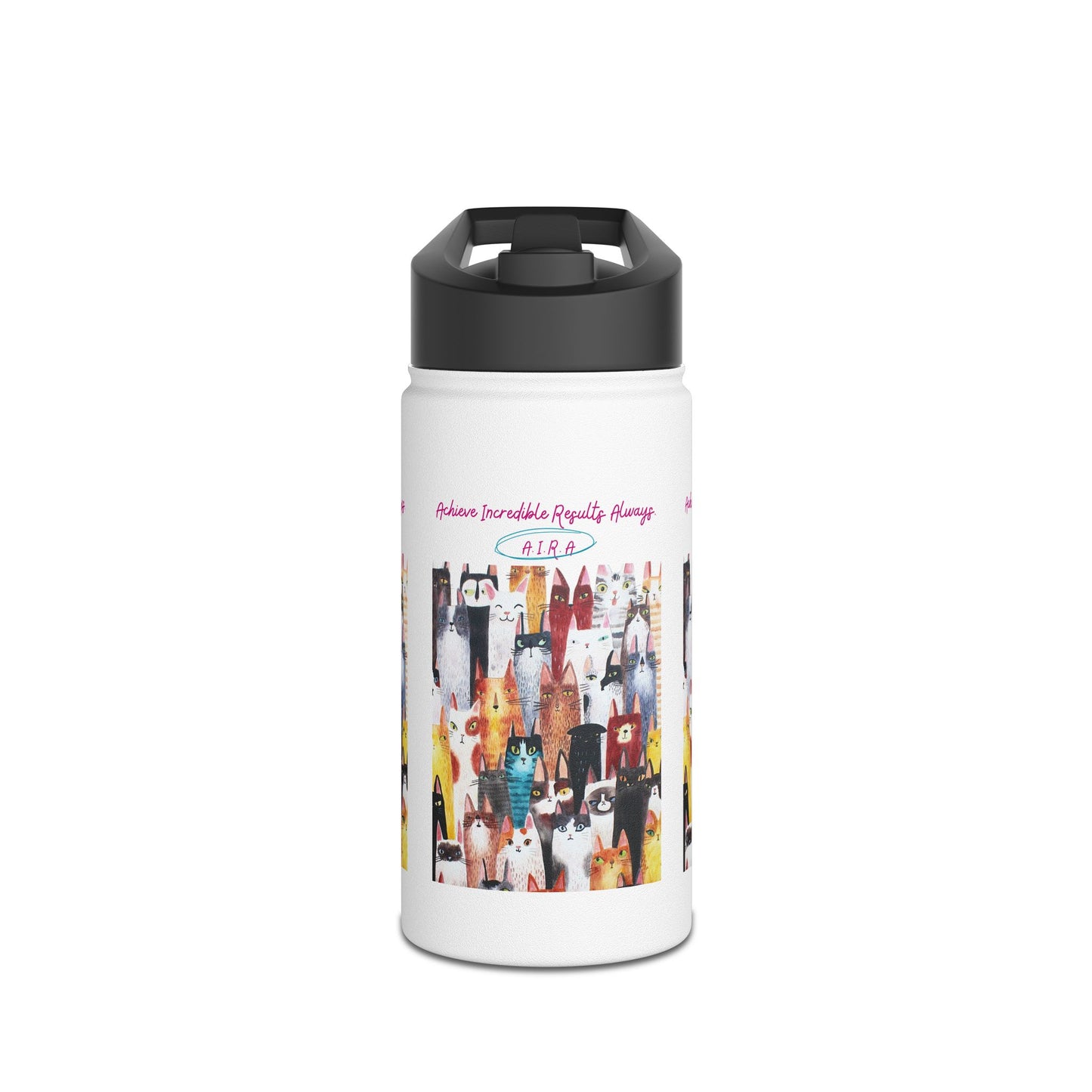 The perfect personalized gift for birthdays or gyms. Custom H2 Aura water bottles with unique initial designs. Durable, BPA-free, and vacuum insulated.