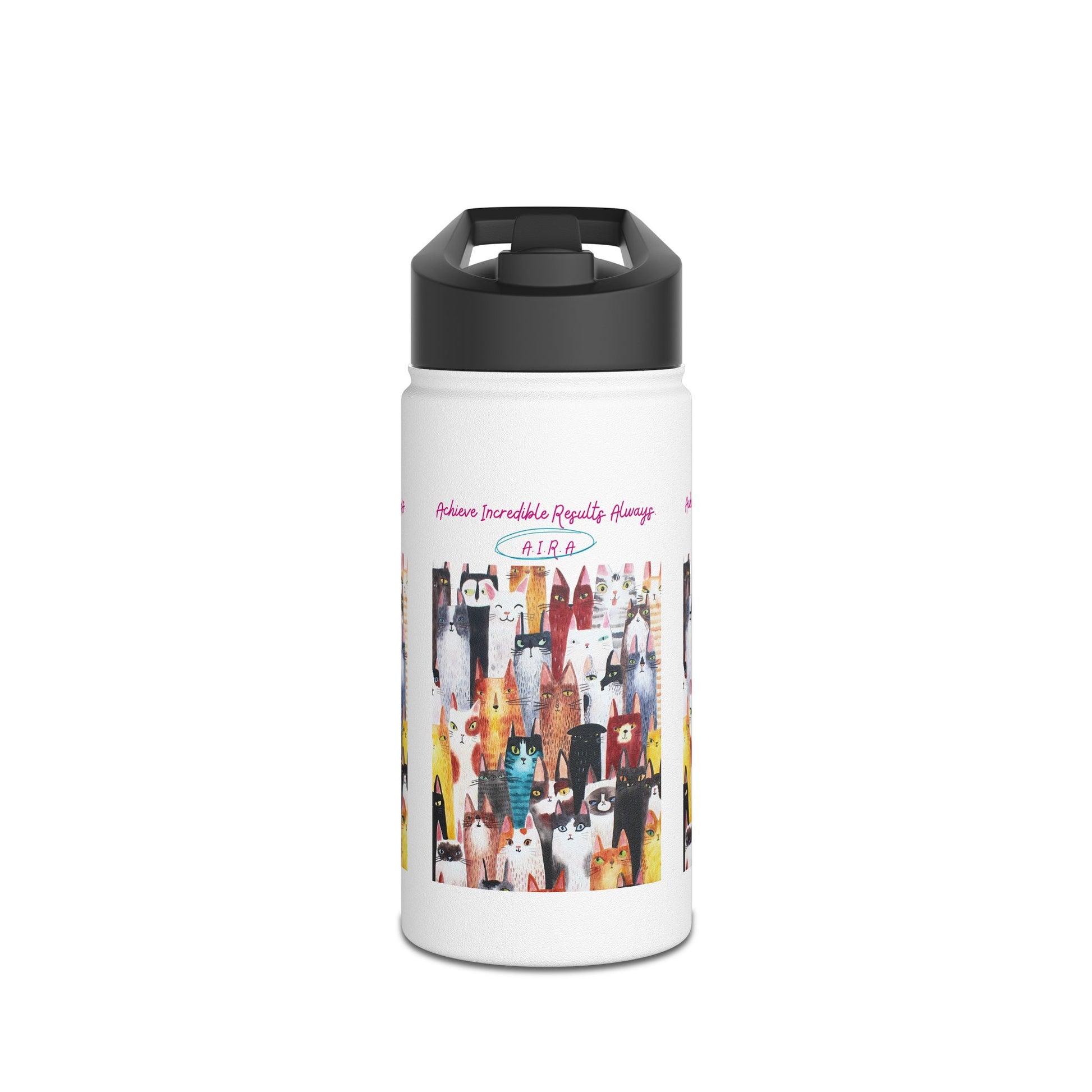 The perfect personalized gift for birthdays or gyms. Custom H2 Aura water bottles with unique initial designs. Durable, BPA-free, and vacuum insulated.
