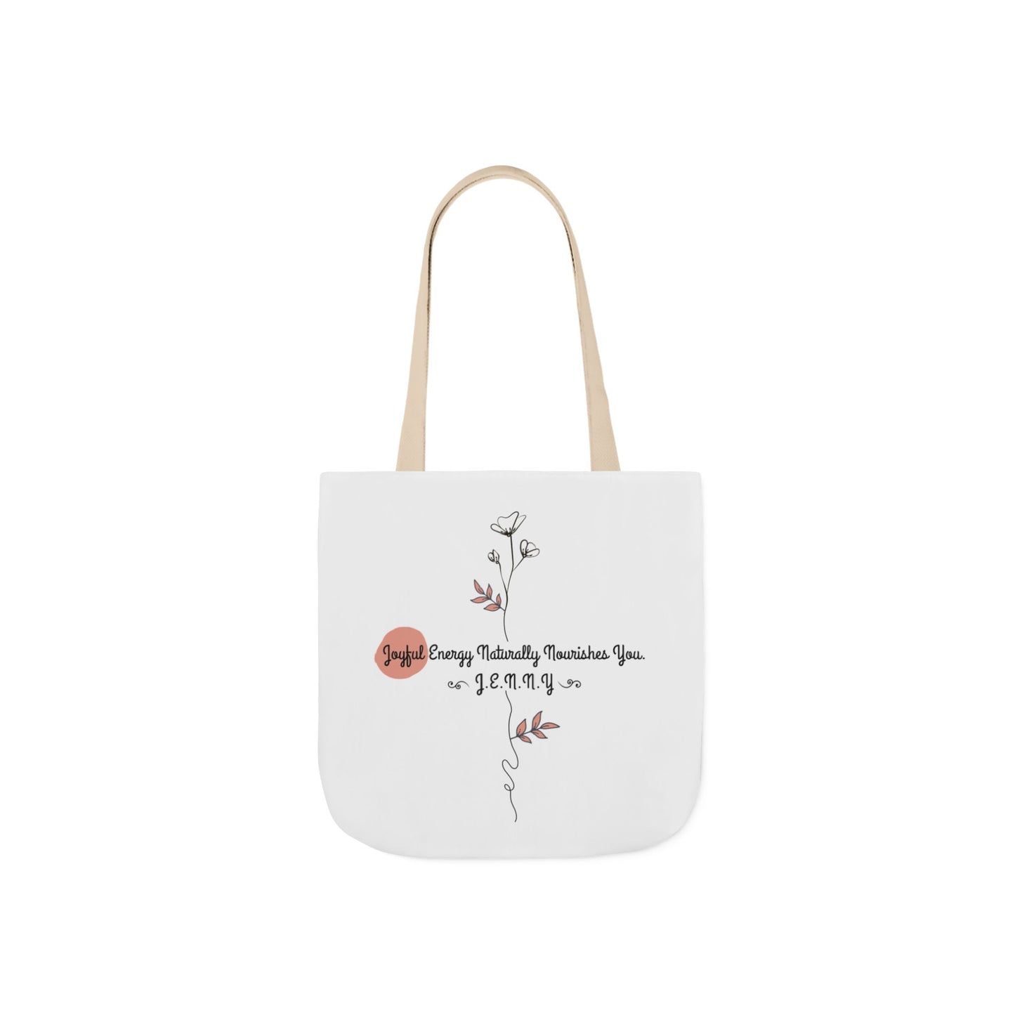Aesthetic canvas tote bag with custom acrostic name art. Durable, eco-friendly reusable cotton bag featuring a personalized initial quote and minimalist design for sustainable everyday fashion.