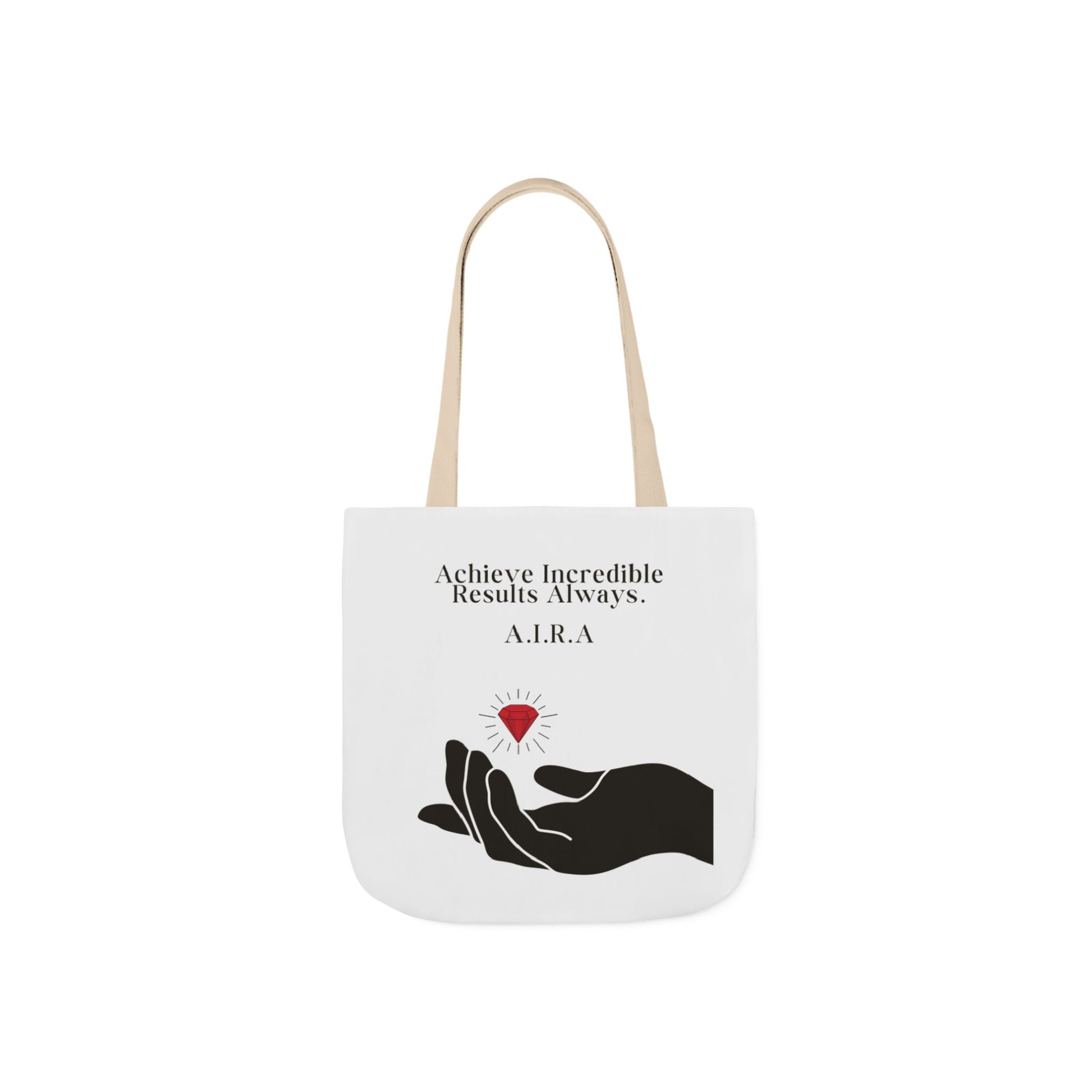 Aesthetic canvas tote bag with custom acrostic name art. Durable, eco-friendly reusable cotton bag featuring a personalized initial quote and minimalist design for sustainable everyday fashion.
