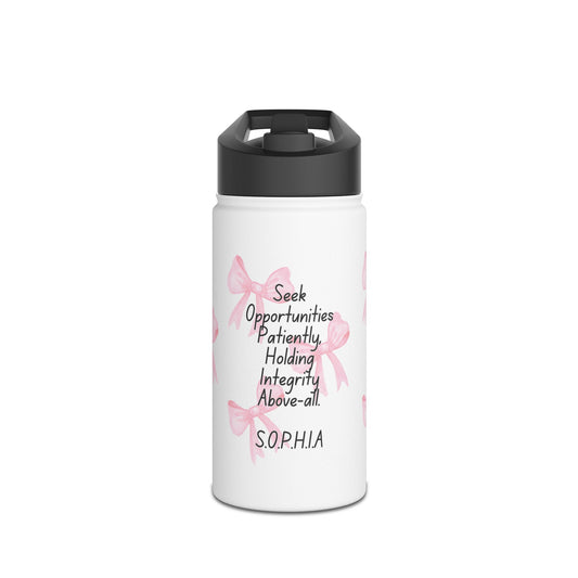 The perfect personalized gift for birthdays or gyms. Custom H2 Aura water bottles with unique initial designs. Durable, BPA-free, and vacuum insulated.