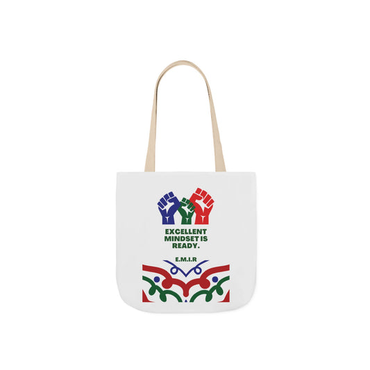 Aesthetic canvas tote bag with custom acrostic name art. Durable, eco-friendly reusable cotton bag featuring a personalized initial quote and minimalist design for sustainable everyday fashion.