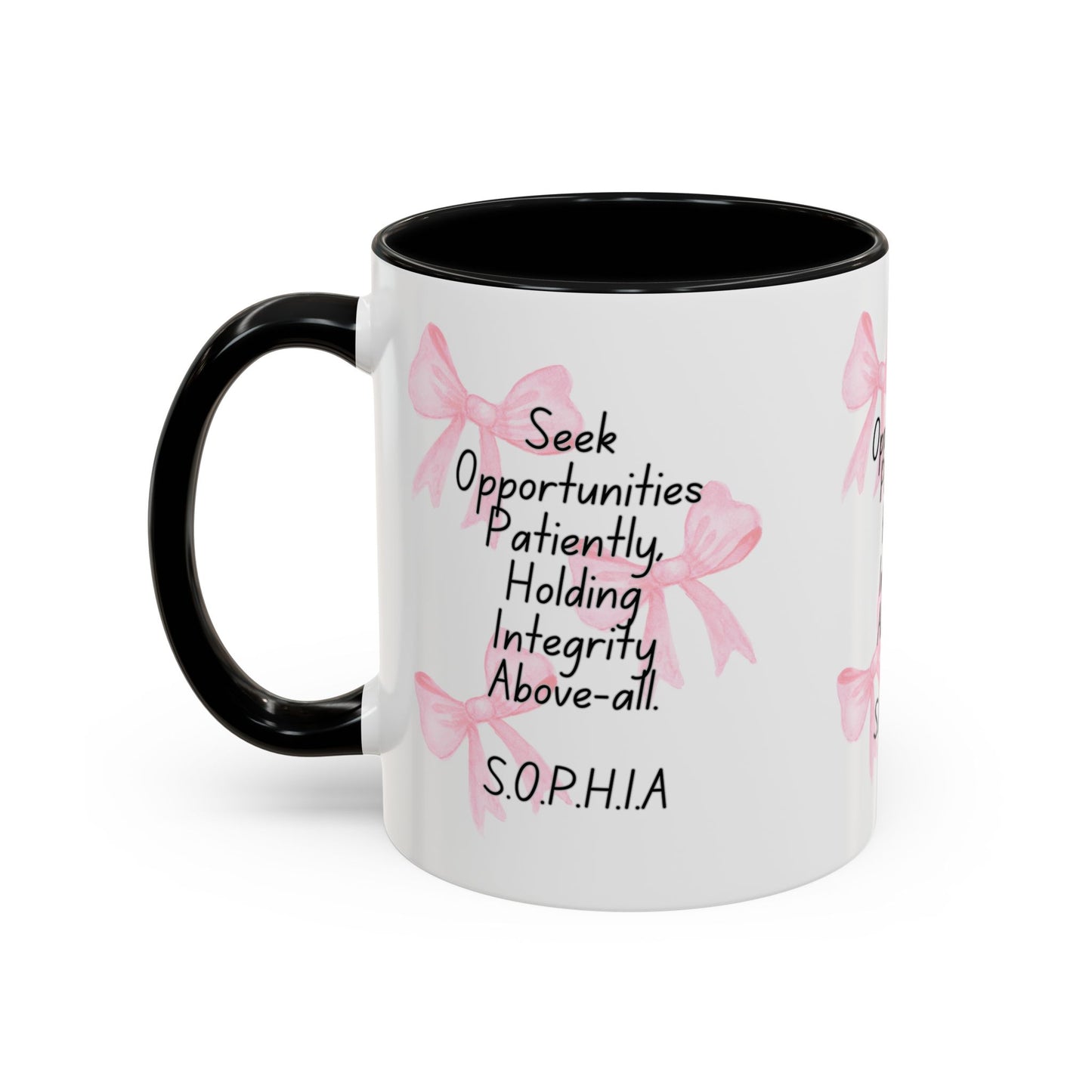 H2 Aura personalized ceramic mug featuring a custom name initial quote and artistic portrait. A unique, high-quality gift that turns a name into a one-of-a-kind statement for daily use.