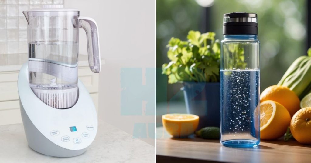 Hydrogen Water bottles vs Hydrogen Water Pitchers