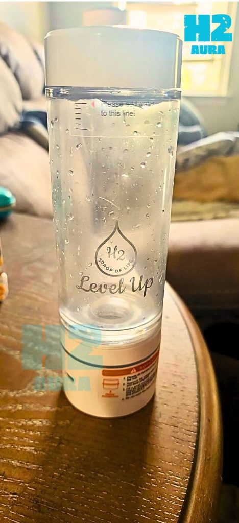 LevelUpWay Premium Hydrogen Water Bottle Generator