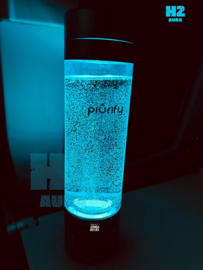 PIURIFY Hydrogen Water Bottle Turquoise