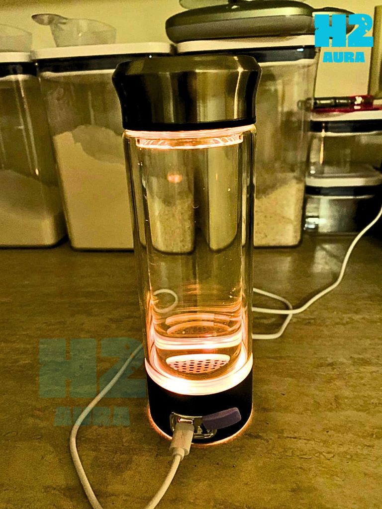 healthy hydration hydrogen bottle
